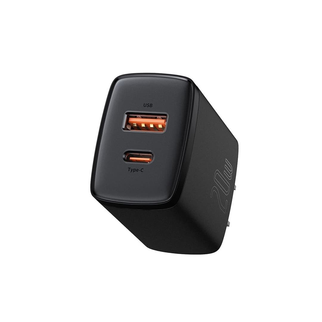 Baseus Compact Super Quick Charger CCXJ-01 20W Dual Port