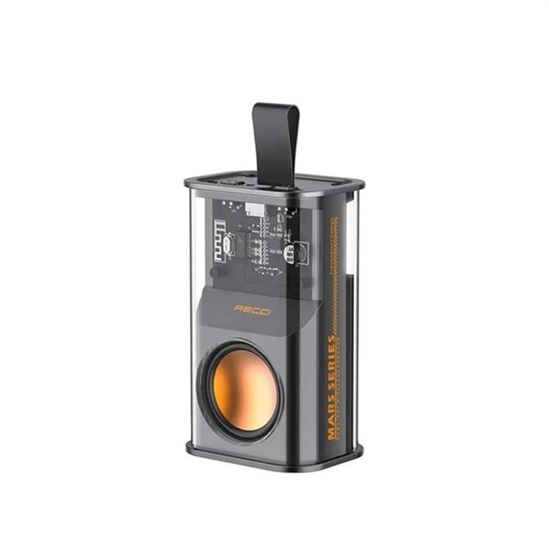 Recci Mars RSK-W30 Transparent RGB Bluetooth Speaker